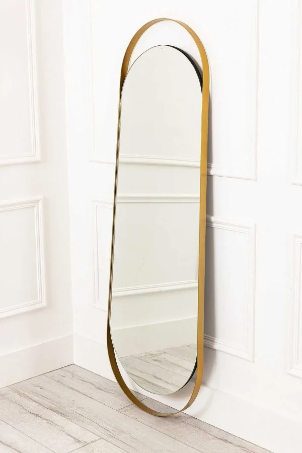 Carraig Donn HOME Gold 1.5M Dressing Mirror* Homeware