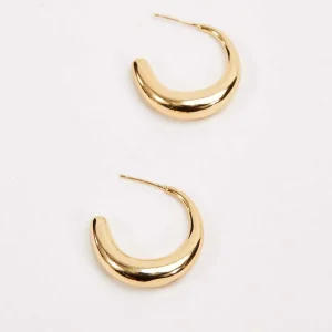 Soul Jewellery Gold Open Hoop Earrings*Women April Edit