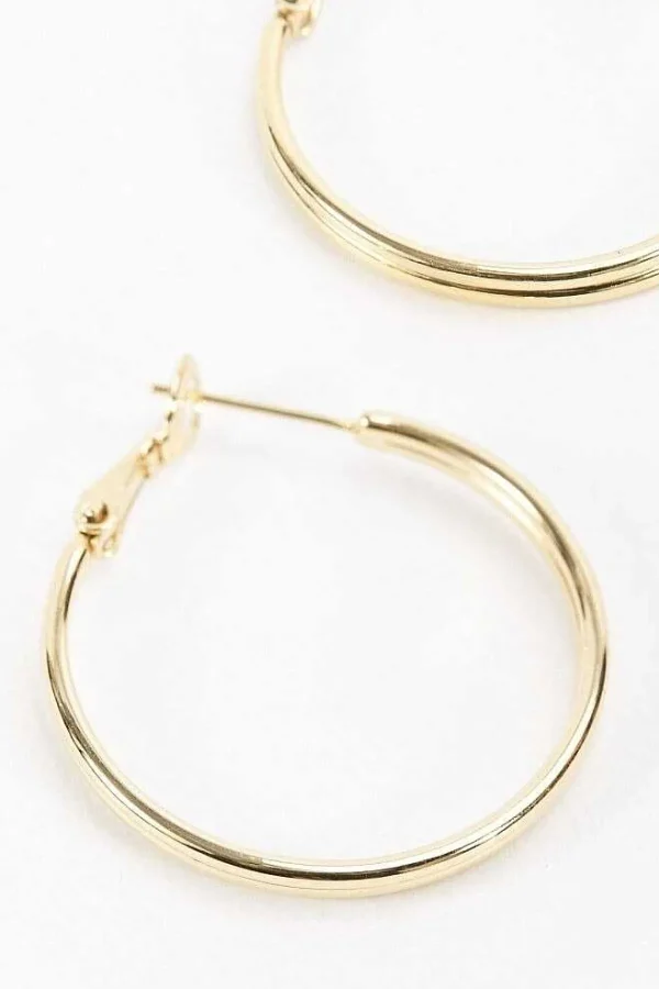 Soul Jewellery Gold Tone Hoop Earrings* Earrings