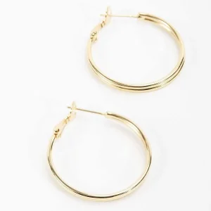 Soul Jewellery Gold Tone Hoop Earrings* Earrings