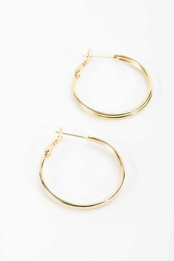 Soul Jewellery Gold Tone Hoop Earrings* Earrings