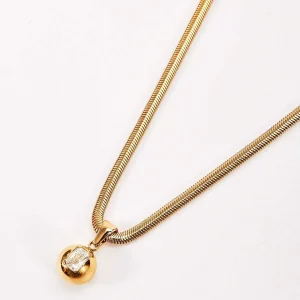 Joularie Gold Tone Pendant Necklace* Boxed Gifts