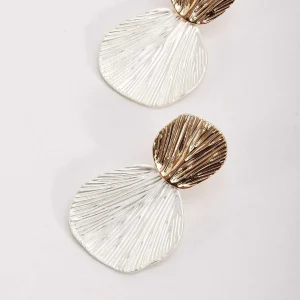 Soul Jewellery Golden Textured Earrings* Earrings