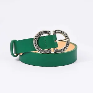 SOUL Accessories Green Half Circle Belt In S/M* Belts