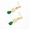 Soul Jewellery Green Jewel Earrings* Boxed Gifts