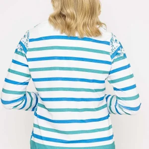 Voulez Vous Green Printed Breton Top*Women Tops & Blouses