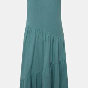 Ulla Popken Green Sleeveless Midi Dress*Women Dresses