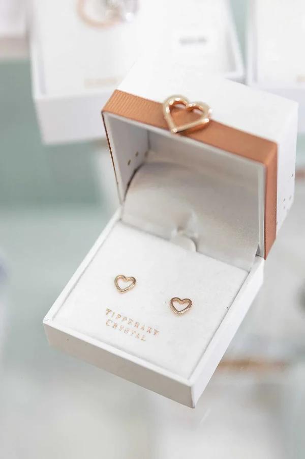 Tipperary Crystal Jewellery Heart Earrings* Earrings