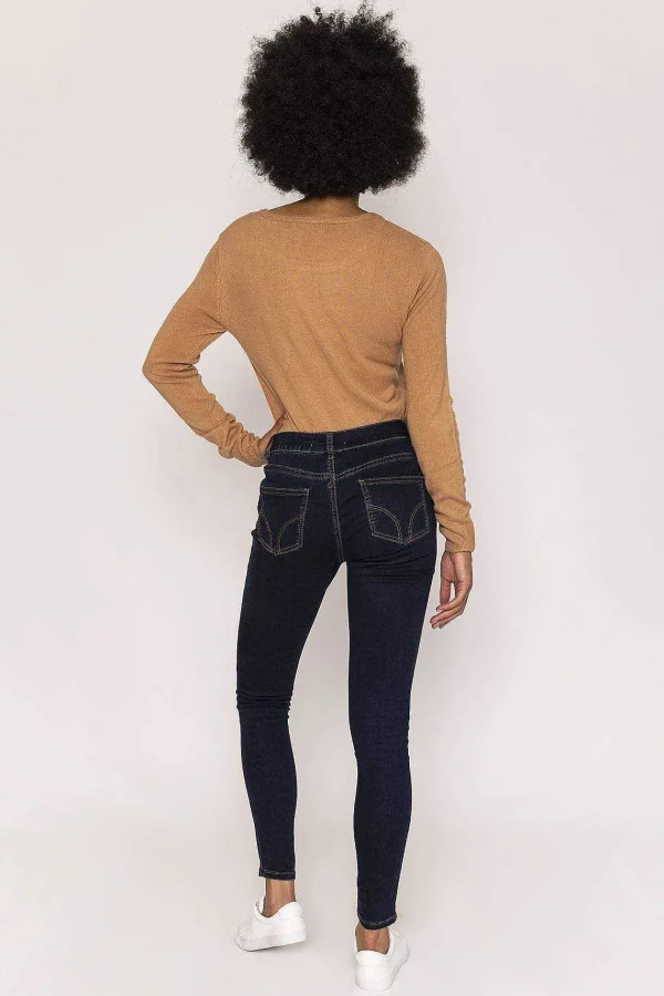 Rowen Avenue High Waist Denim Jeans In Indigo*Women Jeans & Trousers