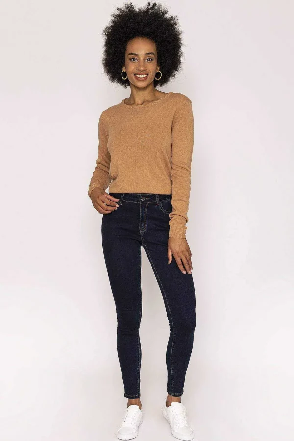 Rowen Avenue High Waist Denim Jeans In Indigo*Women Jeans & Trousers