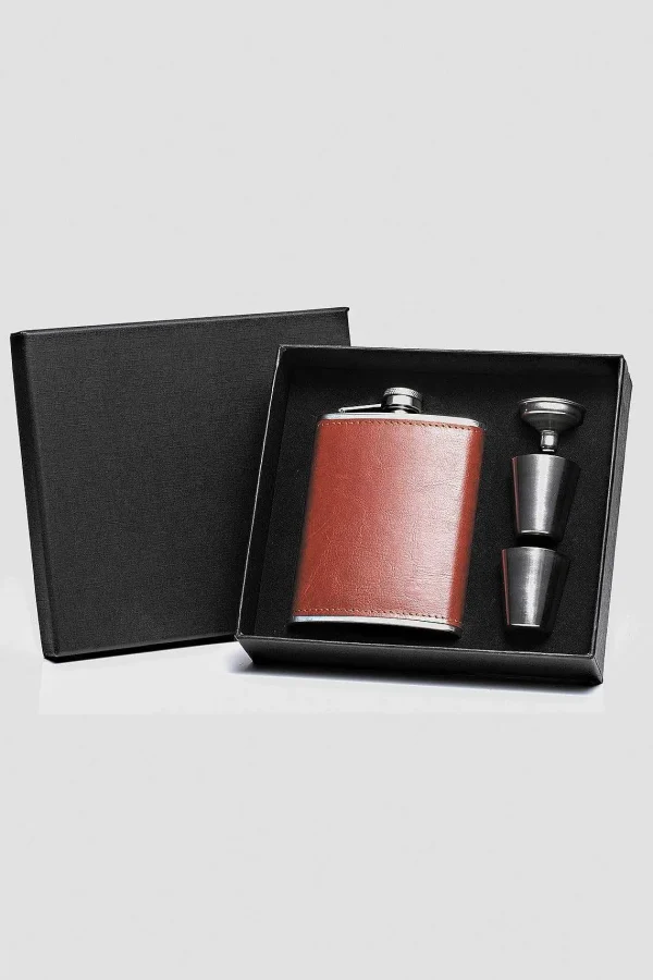 Newgrange Living Hip Flask Gift Set* Homeware