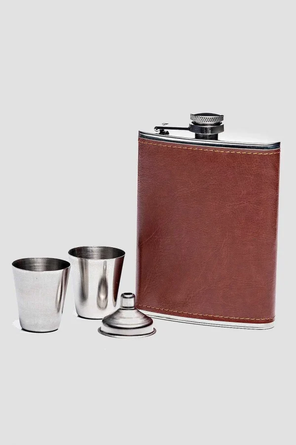Newgrange Living Hip Flask Gift Set* Homeware