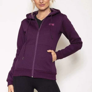 Fit Pink Hoodie In Mulberry*Women Hoodies & Sweatshirts