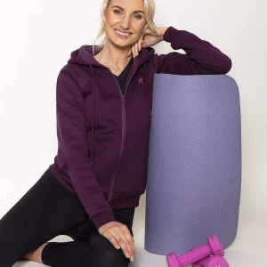 Fit Pink Hoodie In Mulberry*Women Hoodies & Sweatshirts