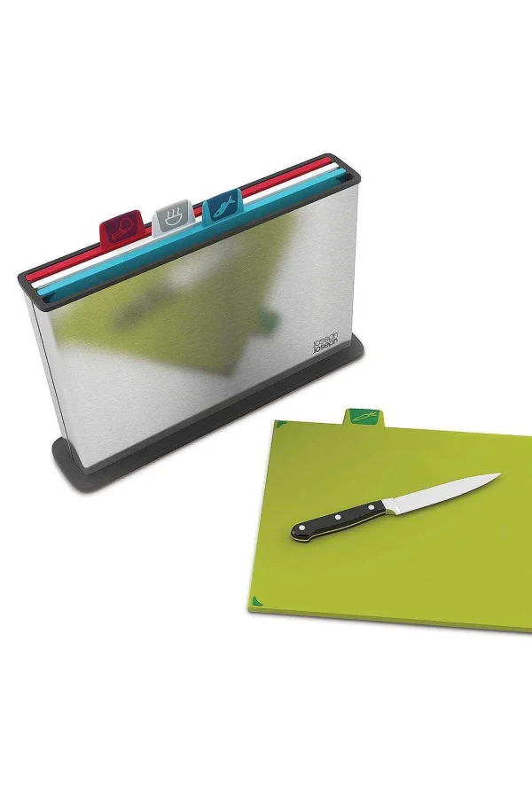 Joseph Joseph Index Steel Chopping Board Set* Homeware