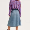 Cks Fashion Inoa Midi Denim Skirt*Women Skirts & Shorts