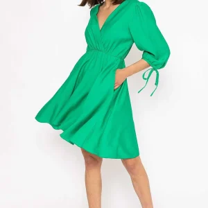 Pala D'oro Isla Green Knee Length Dress* Sale Dresses