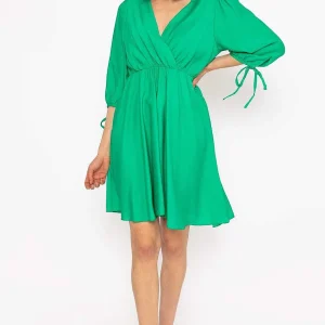 Pala D'oro Isla Green Knee Length Dress* Sale Dresses