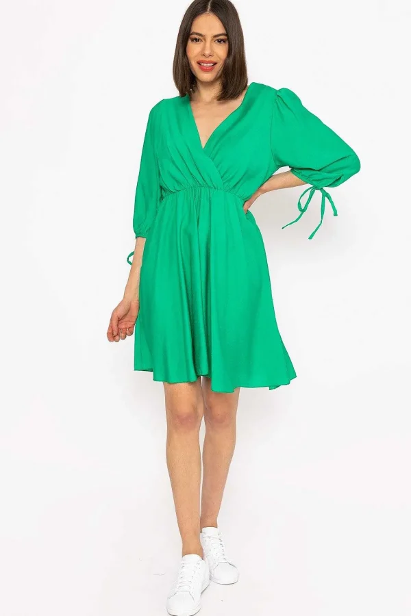 Pala D'oro Isla Green Knee Length Dress* Sale Dresses