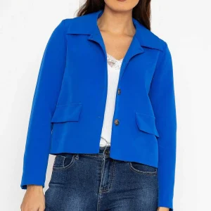 Pala D'oro Jackie Jacket In Blue*Women Blazers