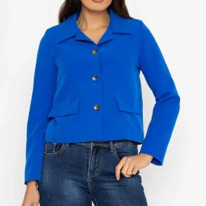 Pala D'oro Jackie Jacket In Blue*Women Blazers