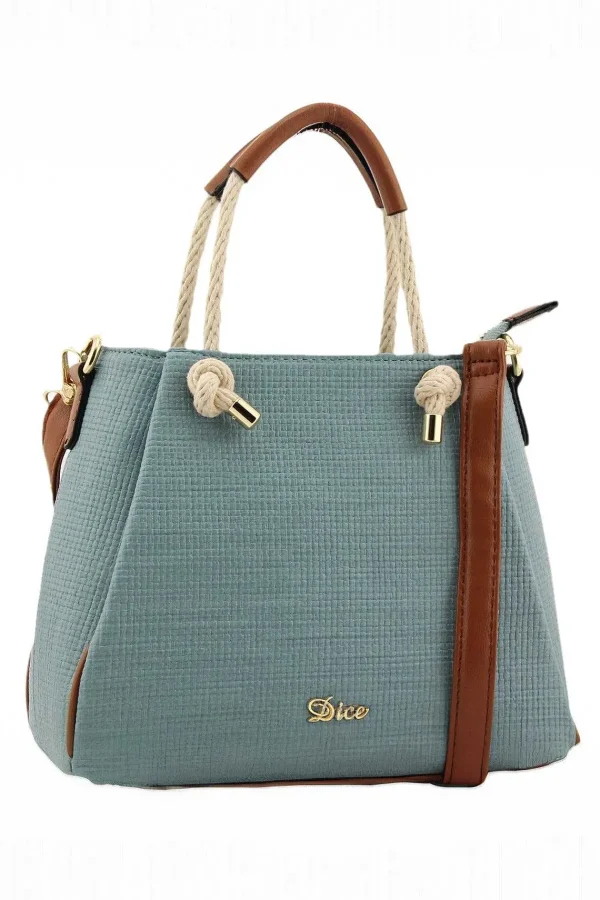 Dice Jade Midi Rope Grab Bag In Blue* Accessories