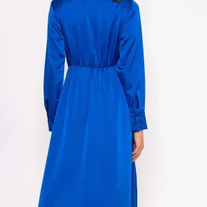 Pala D'oro Jayne Blue Midi Dress* Sale Dresses