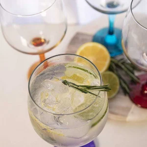 Killarney Crystal Jewel Glass Gin Glasses* Homeware