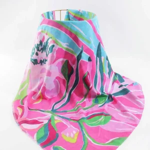 SOUL Accessories Jungle Leave Scarf In Pink* Accessories