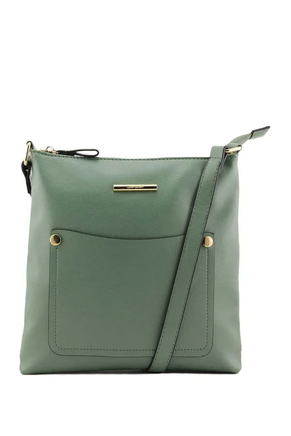 Hampton Jurua Crossbody Bag In Sage Green*Women Classic Fashion