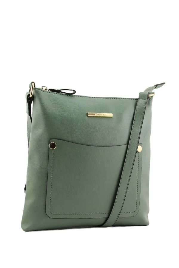 Hampton Jurua Crossbody Bag In Sage Green*Women Classic Fashion