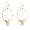 Knight & Day Keilani Clear Stone Earrings* Special Offers