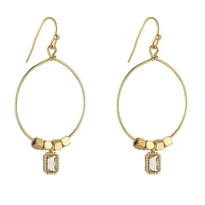 Knight & Day Keilani Clear Stone Earrings* Special Offers