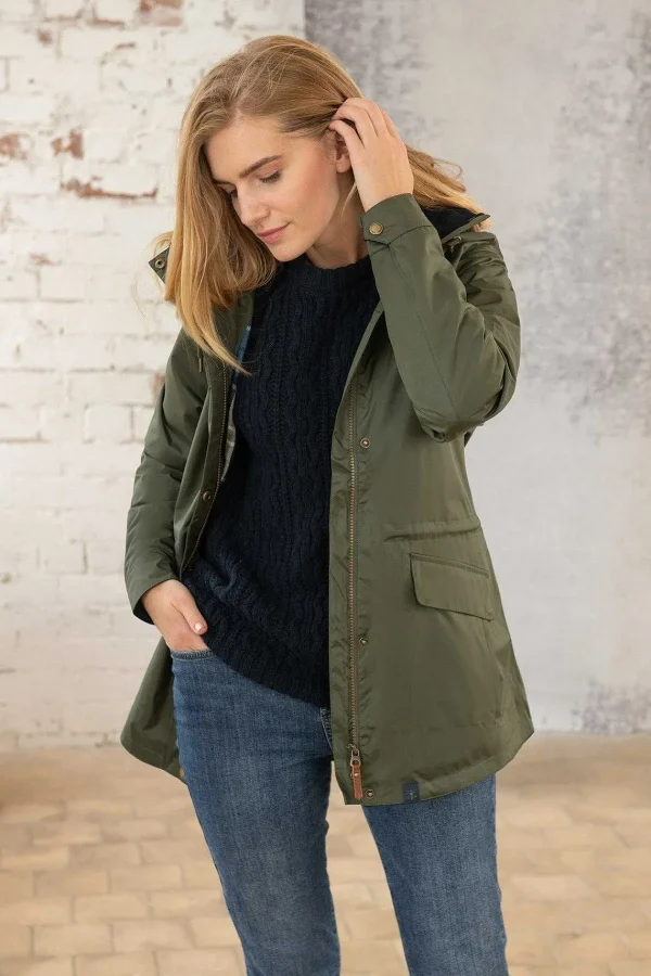Lighthouse Kendal Waterproof Raincoat In Forest*Women Coats & Jackets