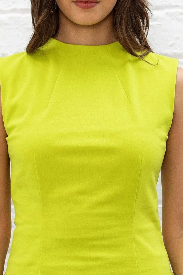 Pala D'oro Sport Khloe Lime Green Top*Women Tops & Blouses