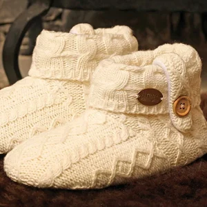 Aran Woollen Mills Kids Cable Knit Boot Slippers*Women Nightwear