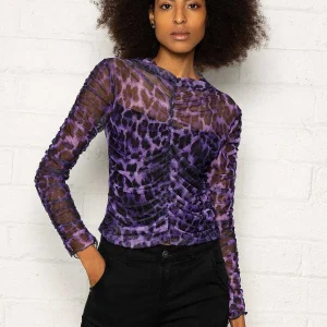 Pala D'oro Sport Kimora Top In Purple*Women Tops & Blouses