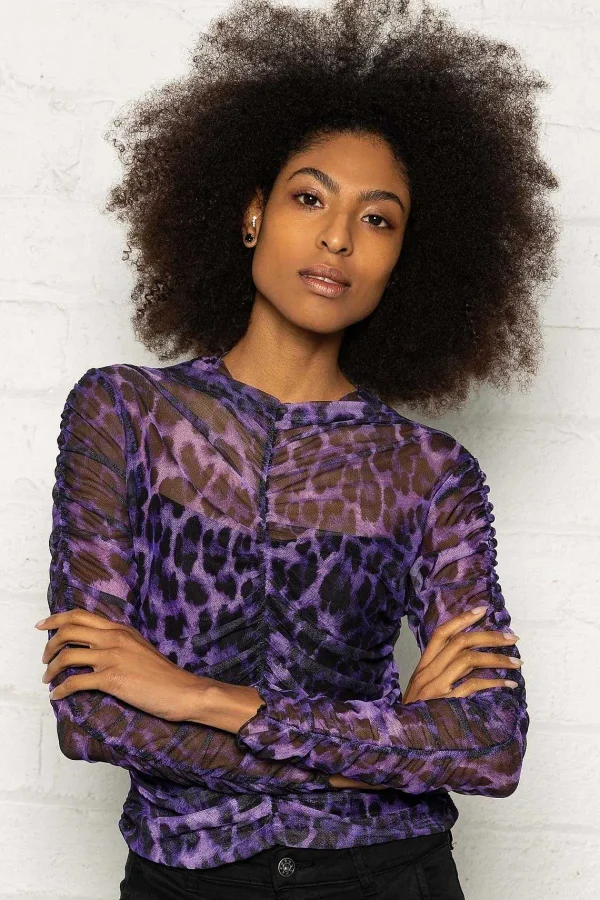 Pala D'oro Sport Kimora Top In Purple*Women Tops & Blouses