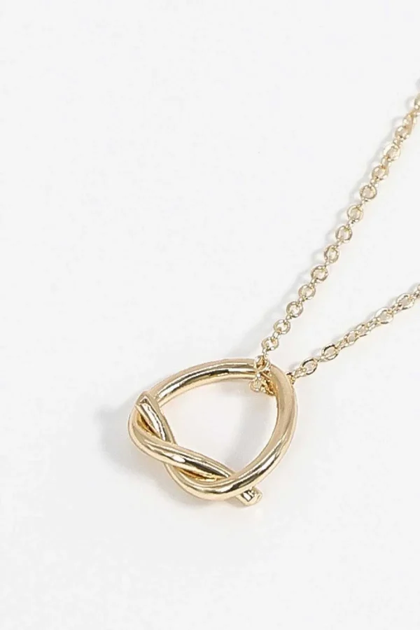 Soul Jewellery Knot Pendant In Gold* Necklaces