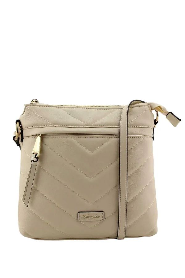 Hampton Laja Quilted Crossbody Bag In Beige*Women Classic Fashion