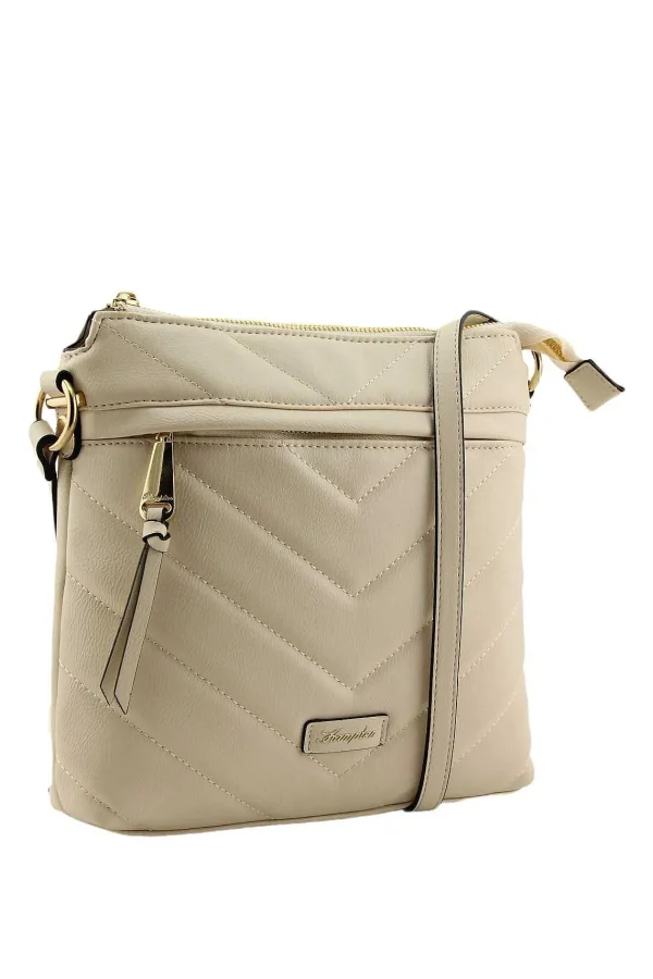 Hampton Laja Quilted Crossbody Bag In Beige*Women Classic Fashion