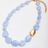 Soul Jewellery Large Beaded Light Blue Necklace* Necklaces