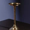 Atticus & Stone Large Gold Pillar Candle Holder* Homeware