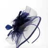 SOUL Accessories Large Navy Fascinator With Feather* Fascinators