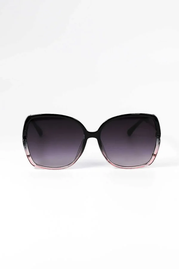 SOUL Accessories Large Square Sunglasses In Black*Women As Seen On Social