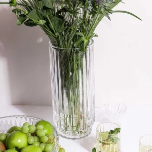 Carraig Donn Living Large Vertical Cut Glass Bowl* Homeware