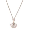 Pilgrim Leaf Necklace In Rose Gold* Necklaces