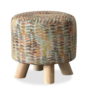 Carraig Donn HOME Leaf Pattern Footstool* Homeware