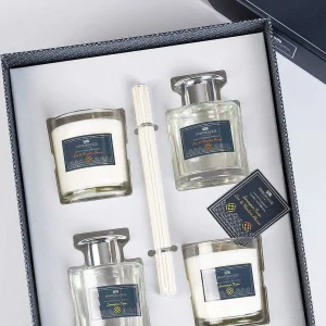 Newgrange Living Lemongrass & Mandarin Blossom Candle Set* Candles & Diffusers