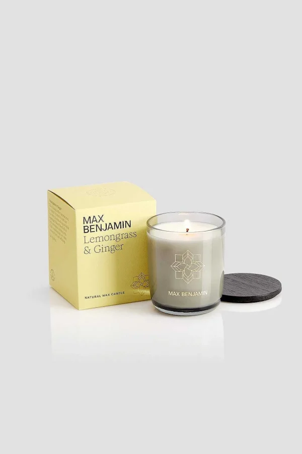 Max Benjamin Lemongrass Natural Wax Candle* Homeware